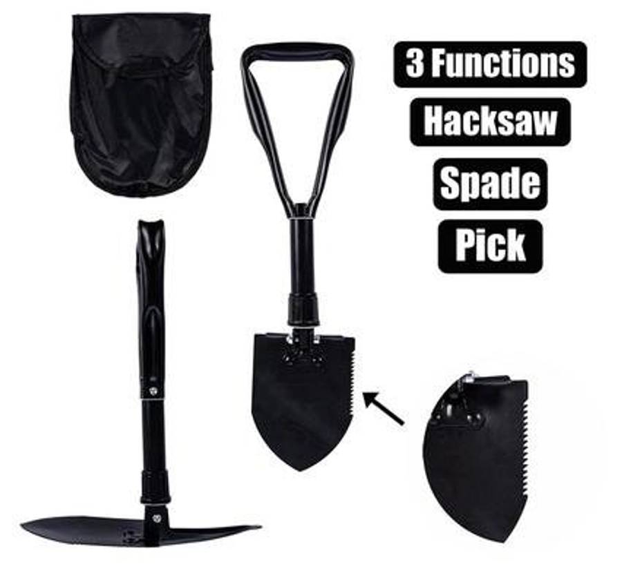 Camping shovel folding