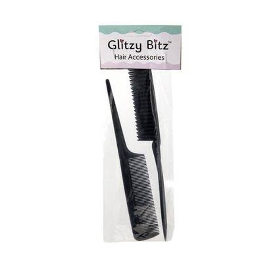 Hair comb plastic 2 Piece tail(abs)+3-row
