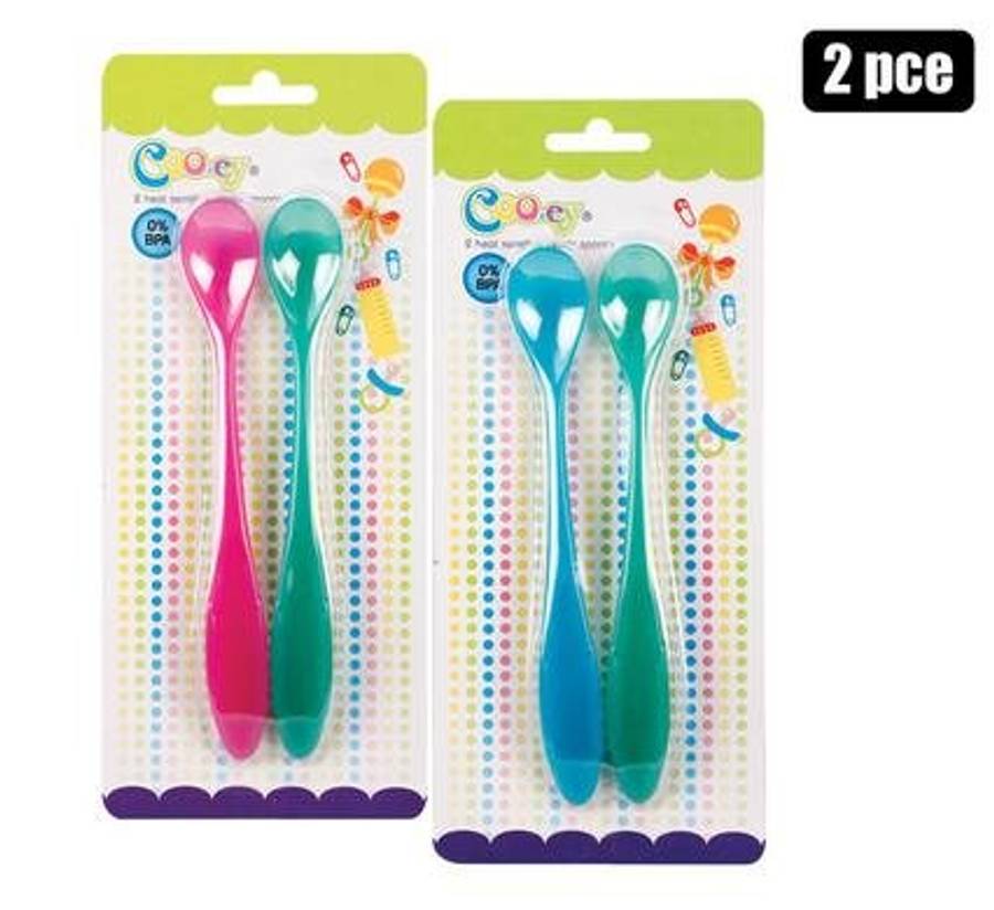 Cooey spoons 2 Piece plastic thermochromatic