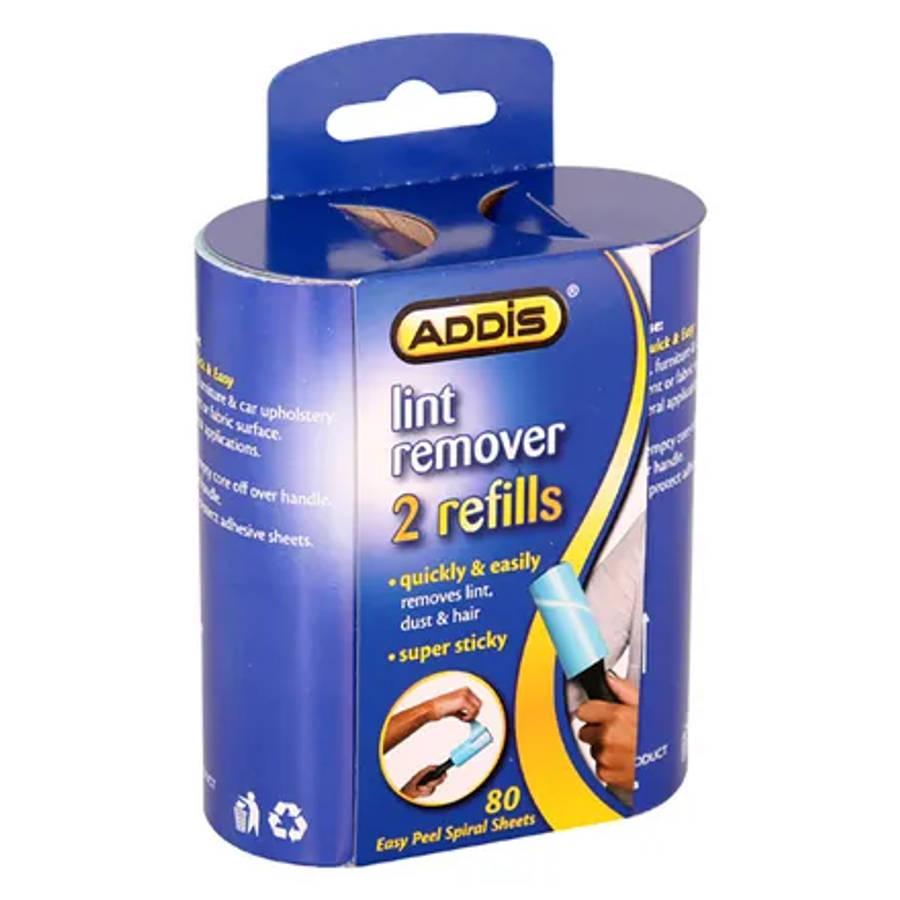 Addis Lint Remover Refills, 2-piece