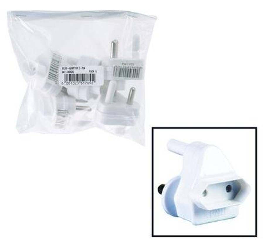 PLUG-ADAPTOR 2PIN EUROMATE          BULK