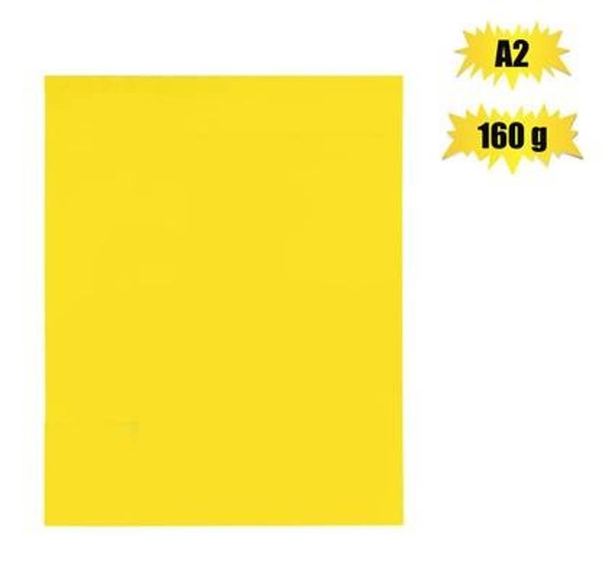 Project Art Paper-yellow Brights A2