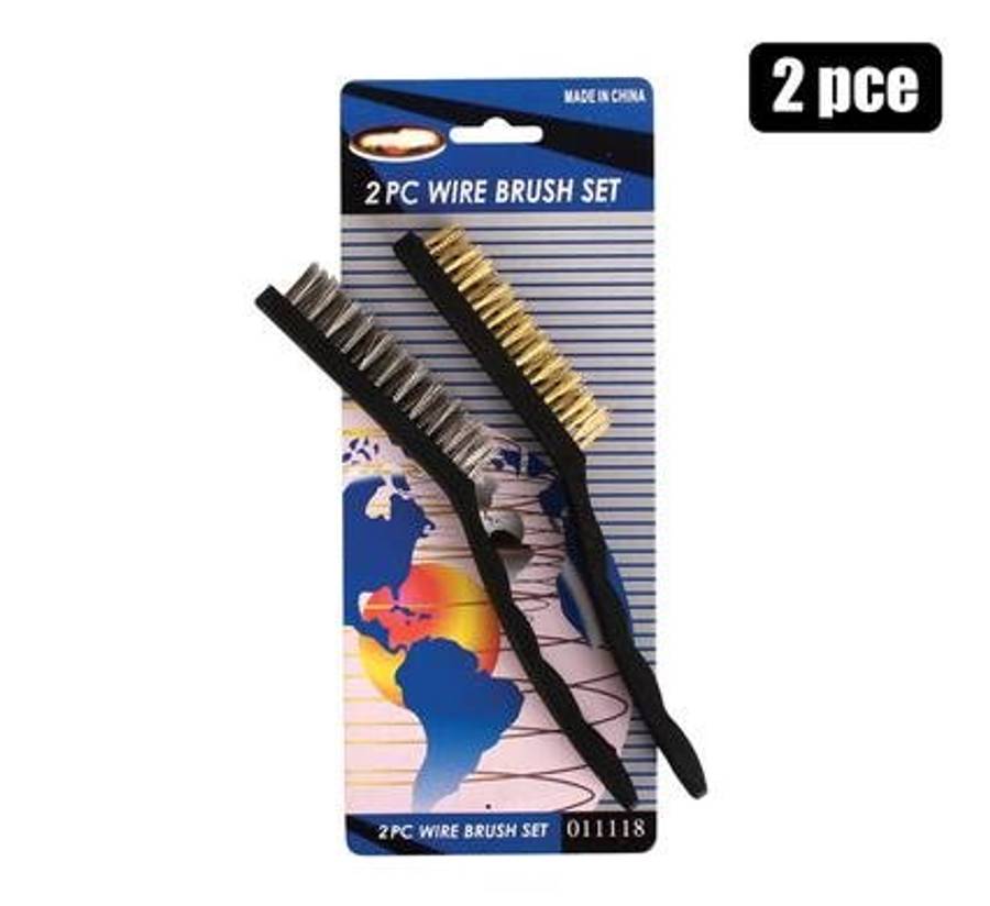 Wire-brush set lrge 2 Piece