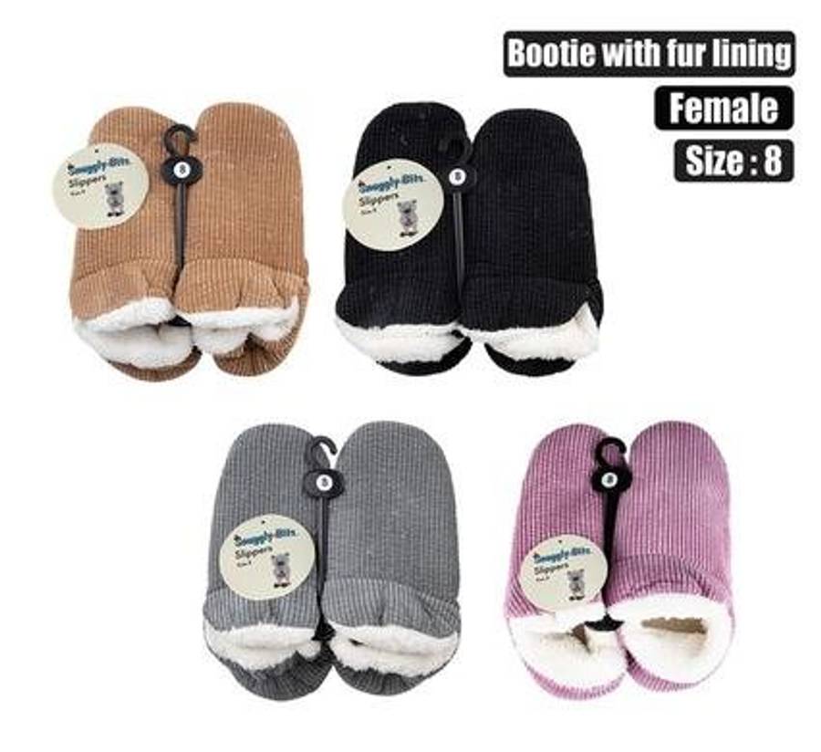 Bootie Slippers, Size 8