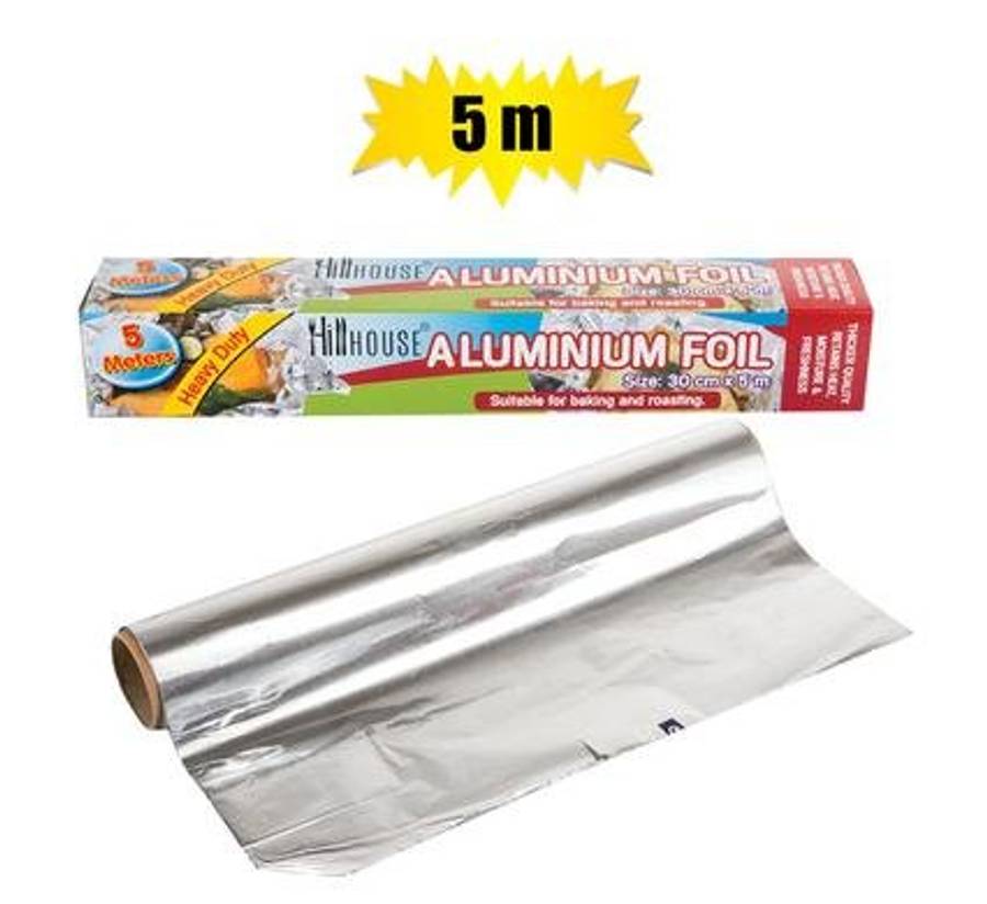 Aluminium Foil, 30cm Wide X 5m Long