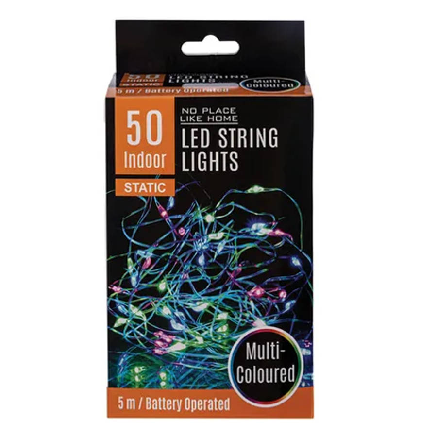 Fairy Lights 50 Bulb String Light Colours, 5m