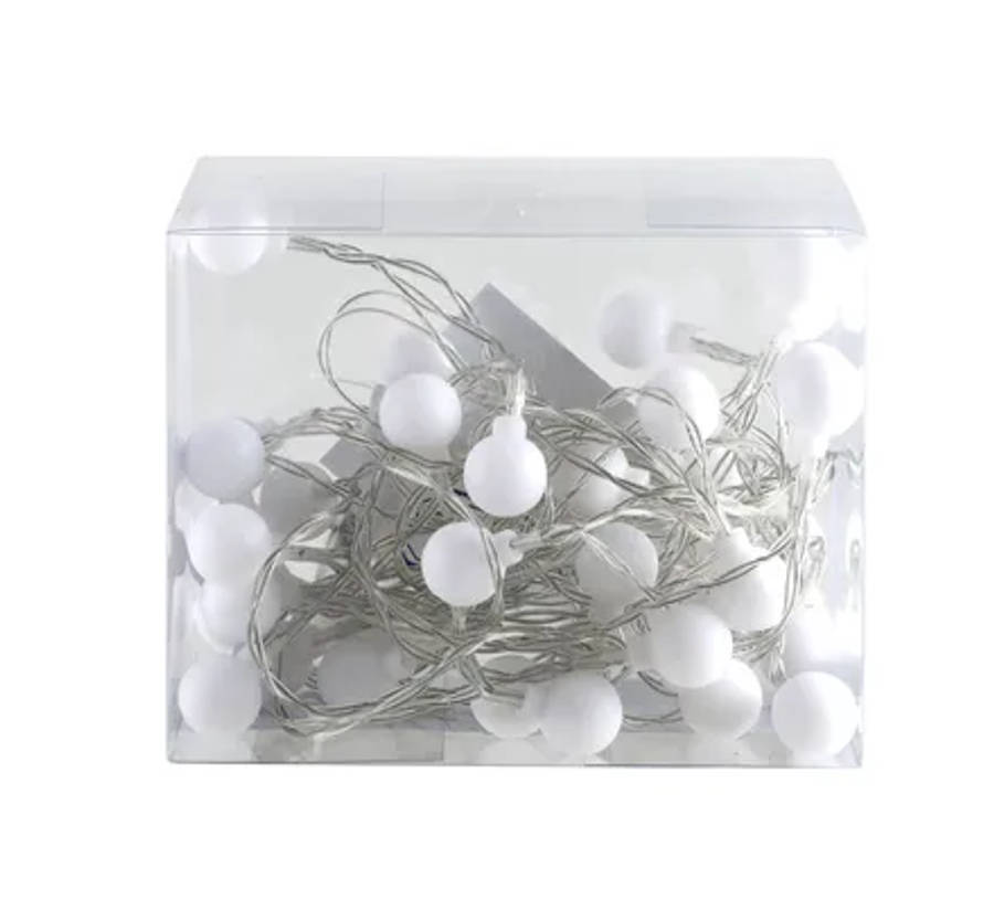 Fairy lights 40 Bulb Rope String Lights, 5.5m