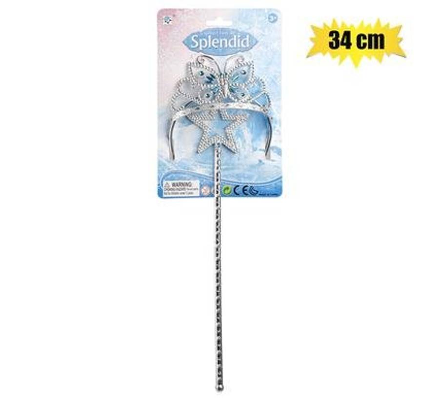 Princess Wand & Tiara, 2-piece