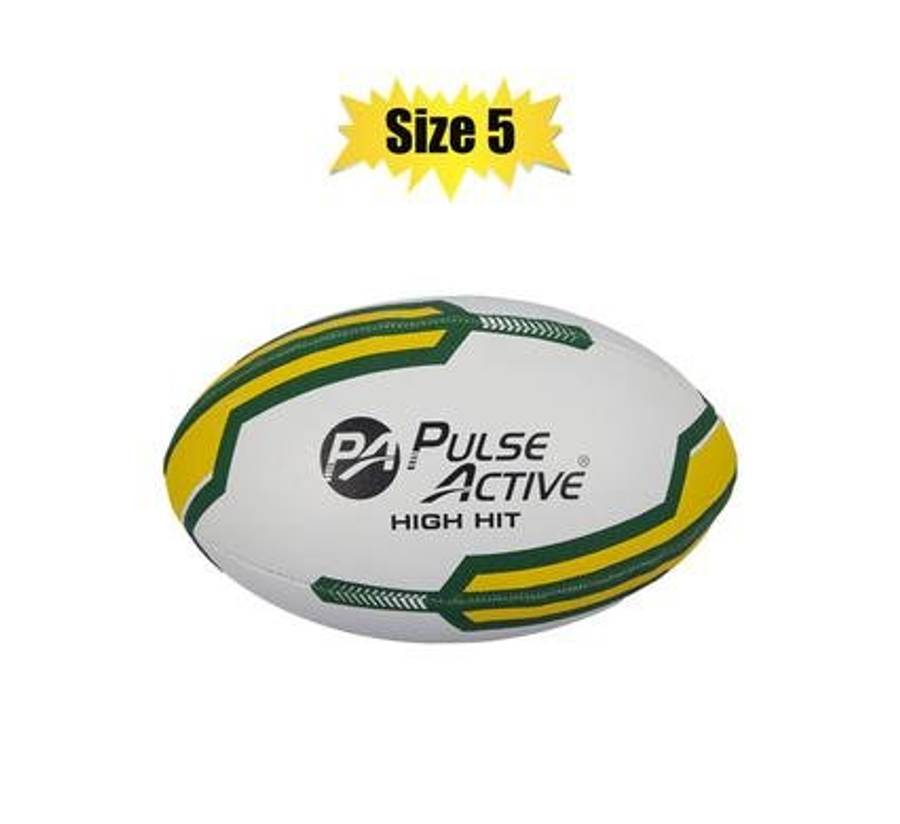 Rubber Pimple Grip Rugby Ball, Size 5