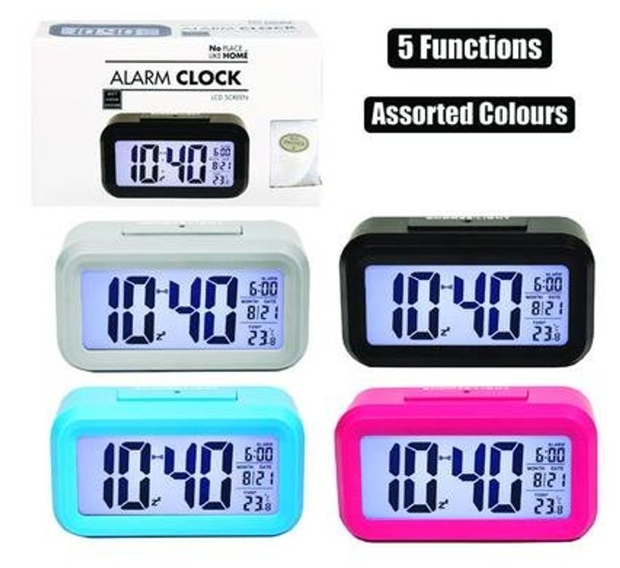 Digital Alarm Clock 5-function 8 X 13cm