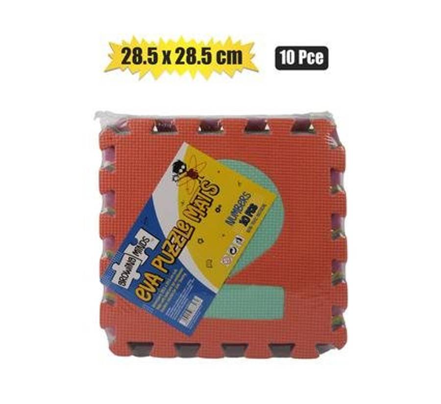 Edu eva mat numbers 10 Piece 28.5x28.5cm