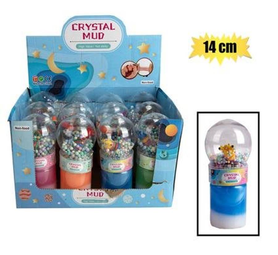 Novelty Slime with Mini Worm, 14cm