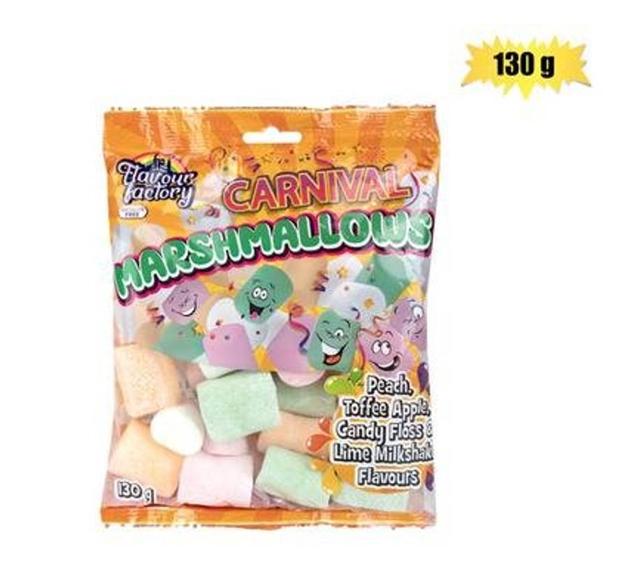 Flavour Factory Carnival Mallows, 130g