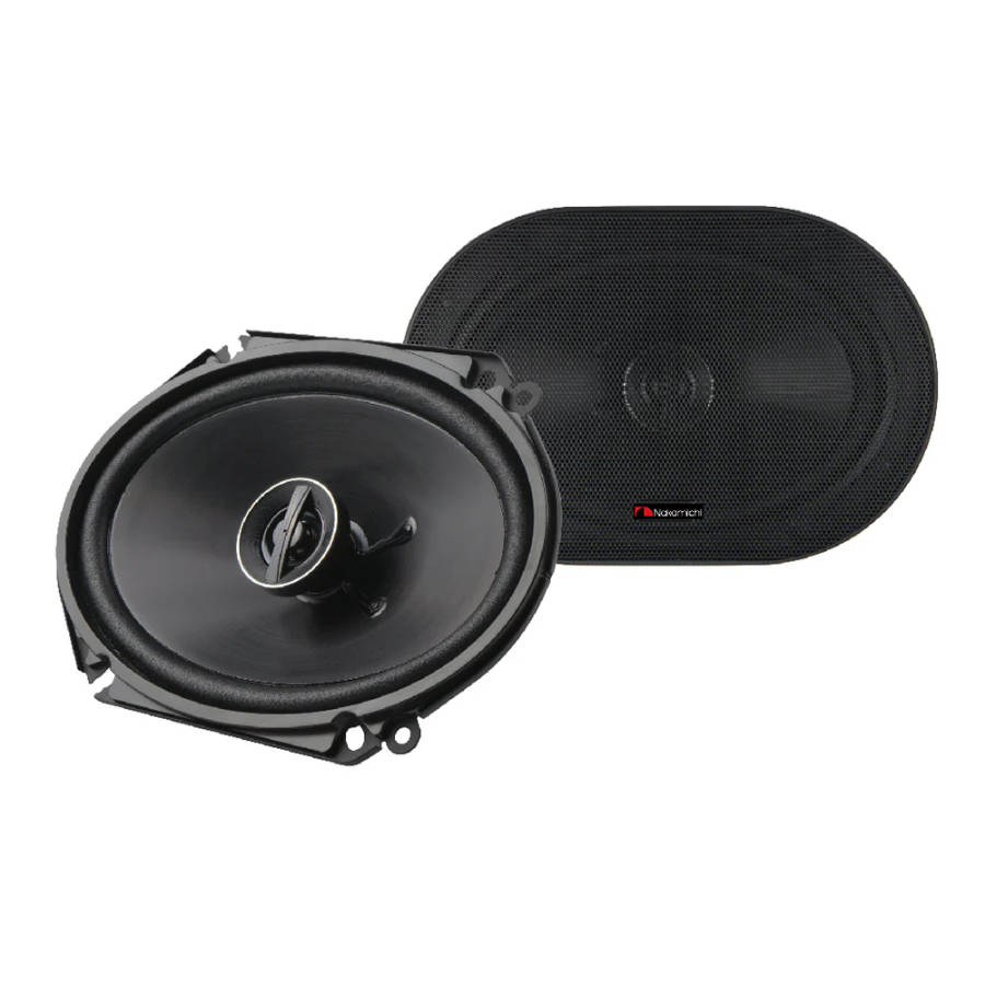 NAKAMICHI NSE-6858 Speakers 350 Watts 2 Way 6x8"