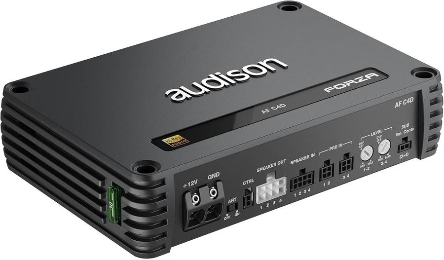 Audison AF-C4D Forza Series 4 Channel Amplifier