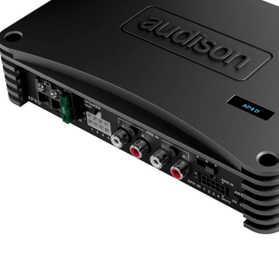 Audison AP 4D Prima Series 520 Watts 4 Channel  Amplifier