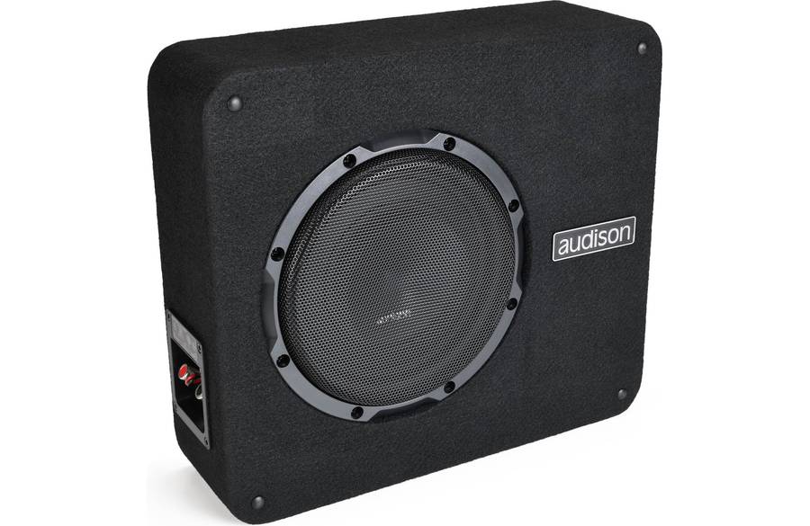 Audison APBX 8 DS Slim Subwoofer With Enclosure 500 Watts 8 inch
