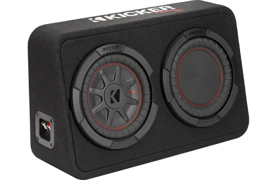Kicker 48TCWRT82 Slim 8" Subwoofer 600 Watts  With Enclosure