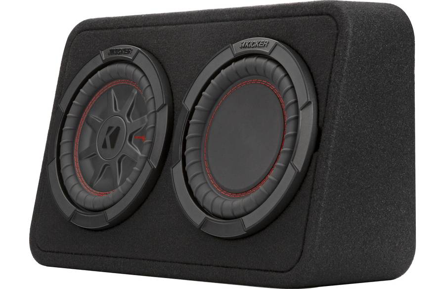 Kicker 48TCWRT82 Slim 8" Subwoofer 600 Watts  With Enclosure