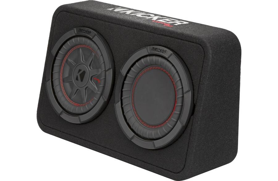 Kicker 48TCWRT82 Slim 8" Subwoofer 600 Watts  With Enclosure