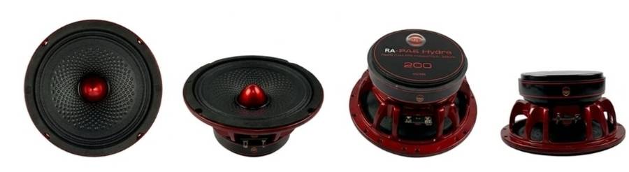 Reference Audio RA-PA6 Hydra (Set) 6 inch 200 Watts Rms Midrange Speakers