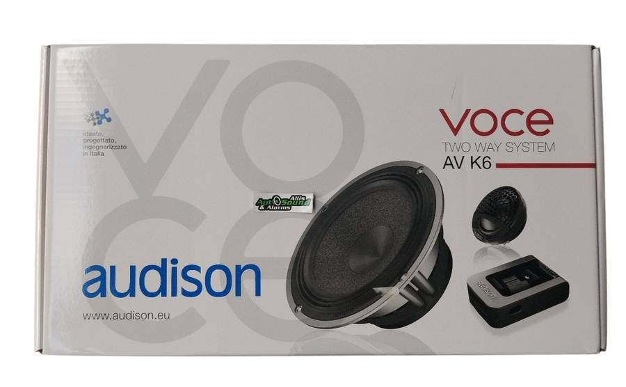 Audison VOCE AV K6 6.5 inch 250 Watts Component System
