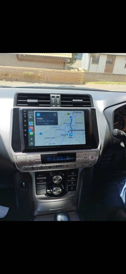 Toyota Prado (Landcruiser) 150 Series 2017+ Oem Replacement Radio 10.1 inch Android Auto/Apple Ca...