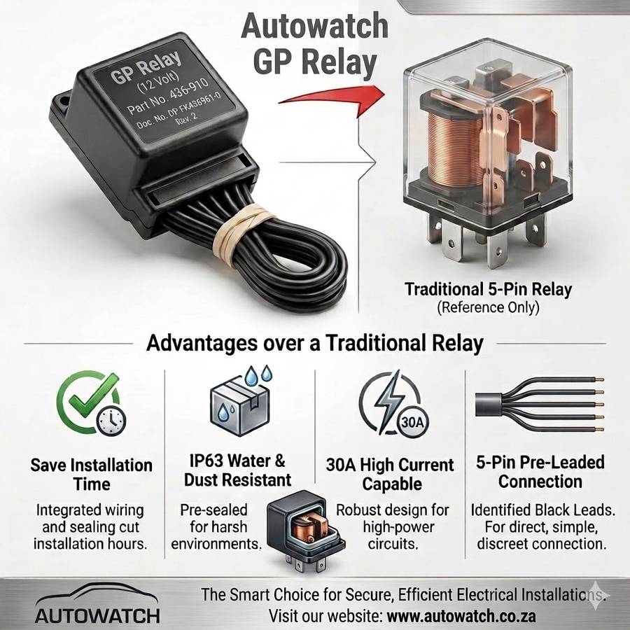 Autowatch Gp Relay 5 Pin