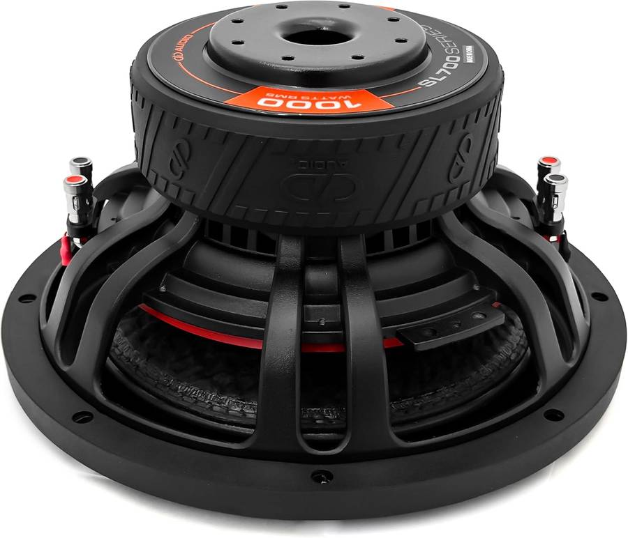Digital Design DD-SL712 D2  12 inch 1000 Watts  Slim Dual 2-Ohm Subwoofer (Free Delivery)