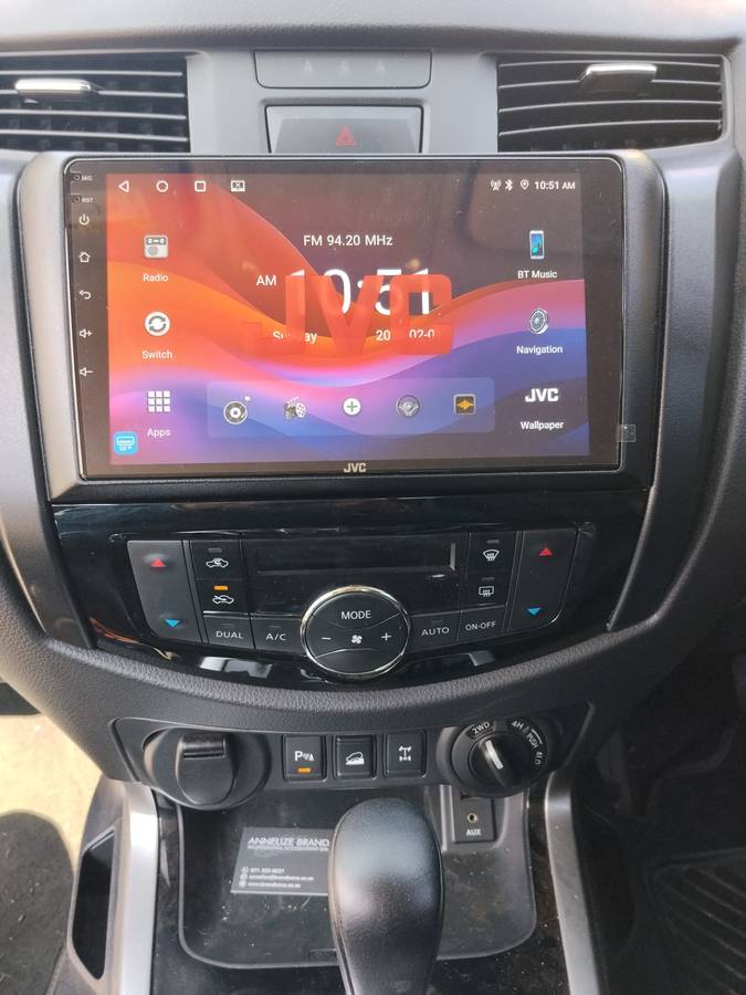 Nissan Navara/Np-300 (2017+) (JVC) Oem Replacement Radio 9 inch Android Auto/Apple Carplay