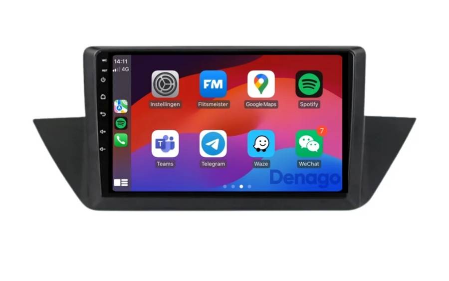 BMW X1 (E84) (2009-2015) (JVC) Oem Replacement Radio 9 inch Android Auto/Apple Carplay