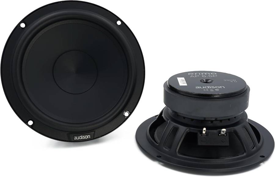 Audison APK 165P Prima Series 6.5 inch 345 Watts  2-Way Component Split System
