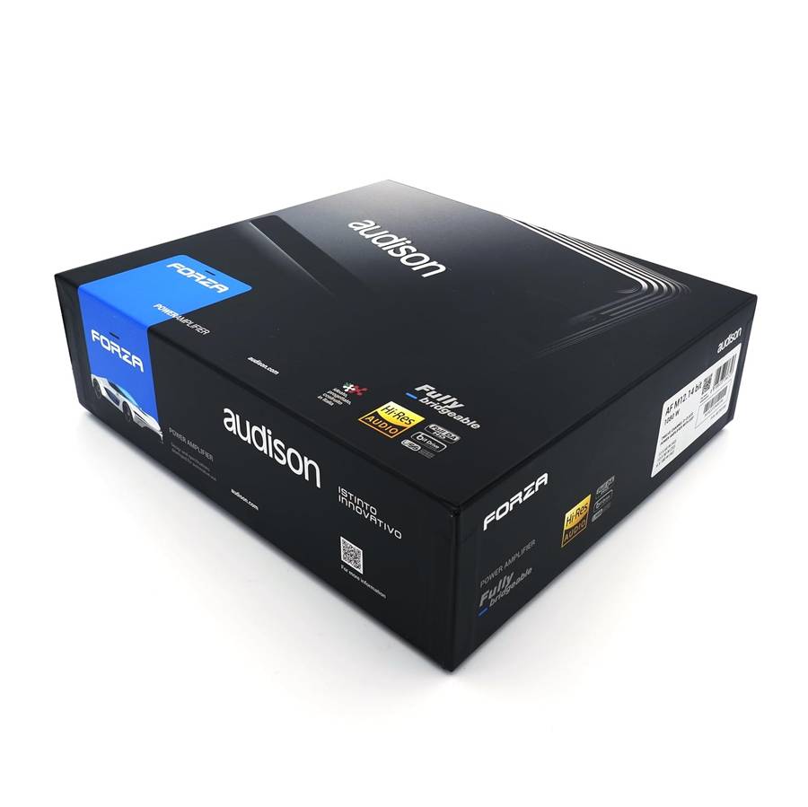 Audison AF M12.14 bit  12-Channel Class D Amplifier 14 Channel DSP