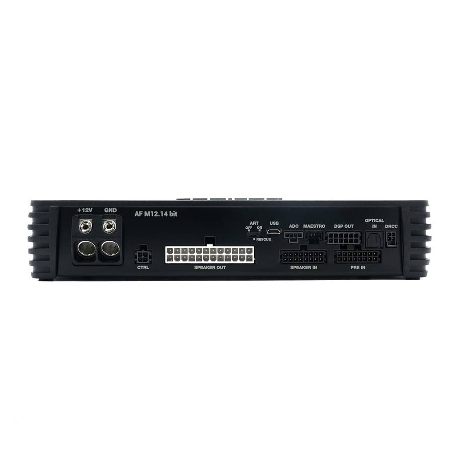 Audison AF M12.14 bit  12-Channel Class D Amplifier 14 Channel DSP