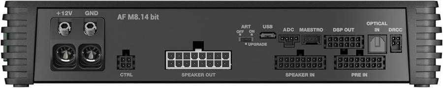 Audison Forza AF M8.14 bit  1120 Watts 8-Channel Class D Amplifier &amp; 14-Channel DSP (Free ...