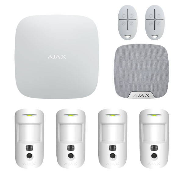 Kit# 04. Ajax Hub 2 Plus Indoor Alarm