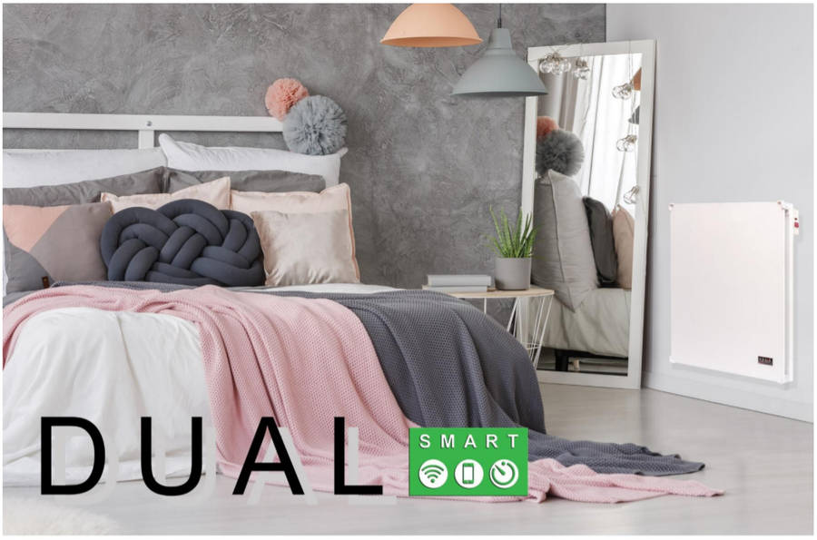 **BARGAIN BUY**DEMO AMAZE DUAL SMART WALL PANEL HEATER - USES WIFI -WORTH R1500- GRAB IT@ JUST R499!
