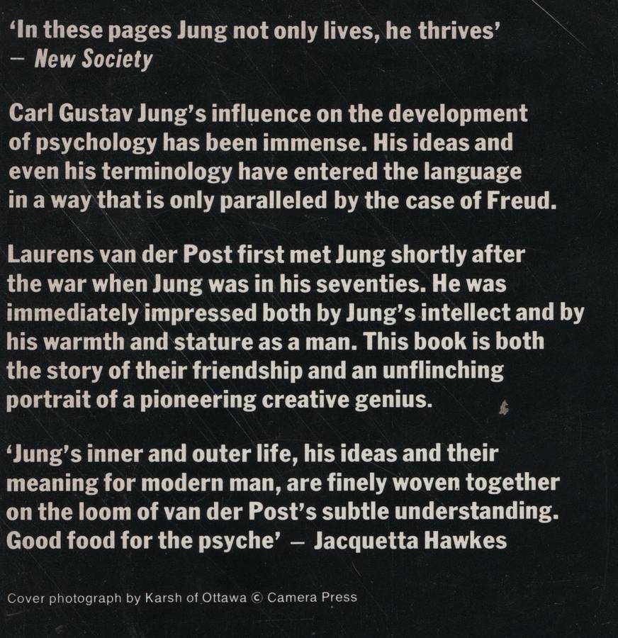 Jung and the Story of Our Time - Van der Post, Laurens