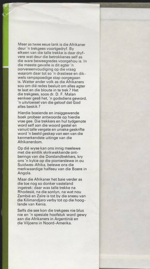 AFRIKANERS IN DIE VREEMDE - SCHEEPERSSTRYDOM