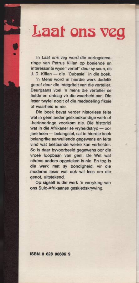 Laat Ons Veg - Killian, J. D.