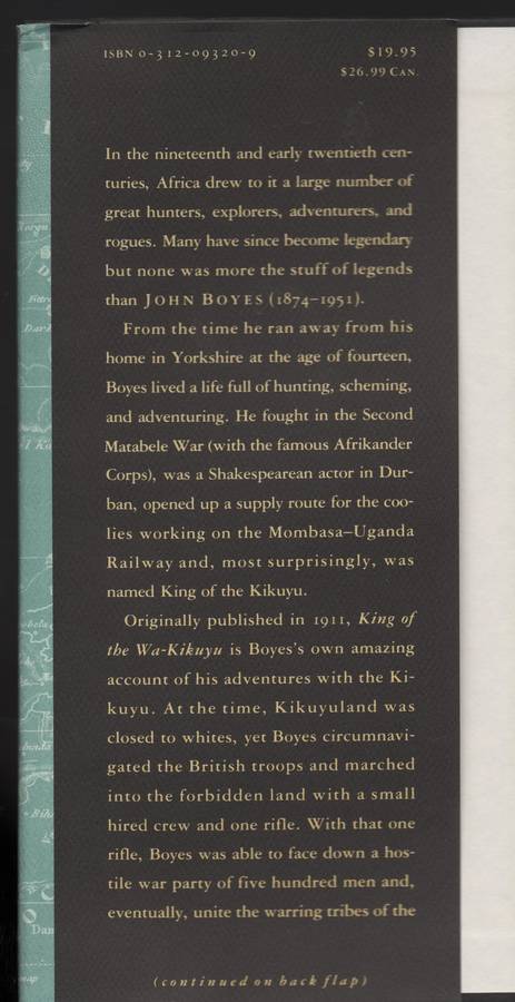King of the Wa-Kikuyu: A True Story of Travel in Africa. Volume 2 - Boyes, John
