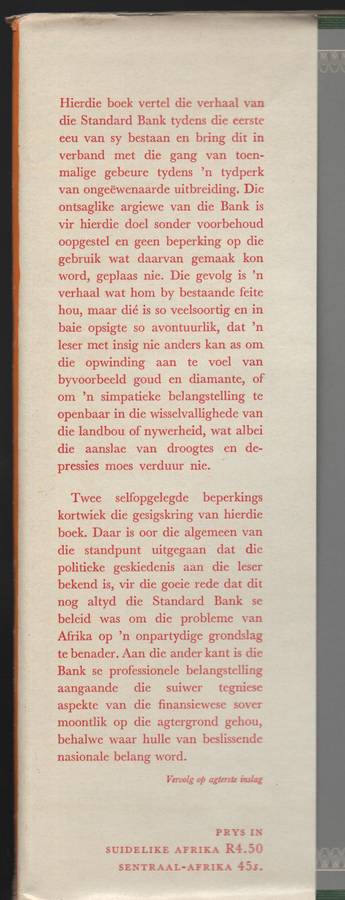 Die Eerste Honderd Jaar van die Standard Bank - Henry, J. A.