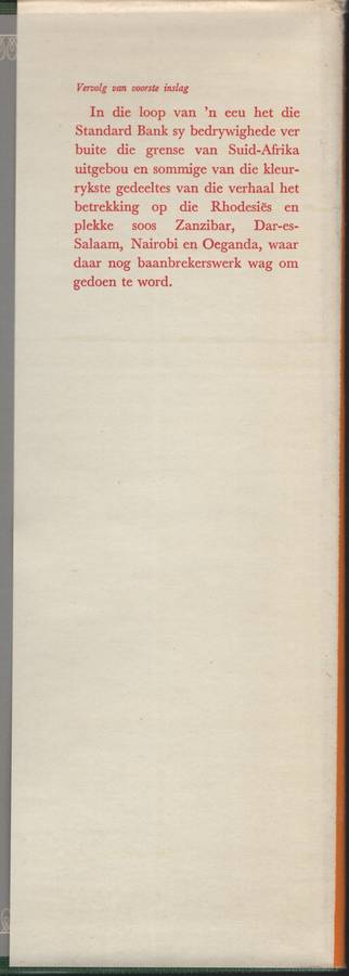 Die Eerste Honderd Jaar van die Standard Bank - Henry, J. A.
