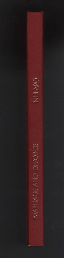 Marriage and Divorce in Swazi Law and Custom - Nhlapo, Thandabantu