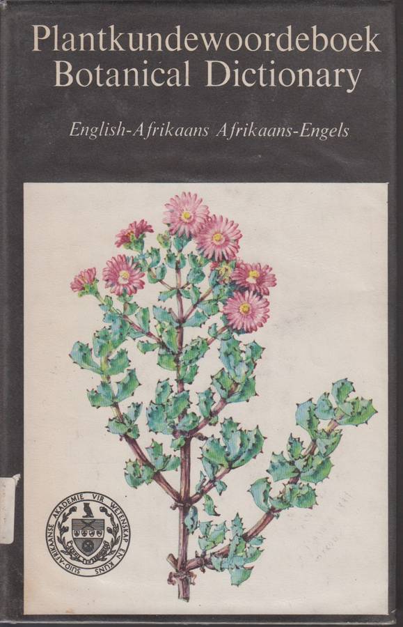 Plantekundewordeboek Botanical Dictionary - A.P.Goosen