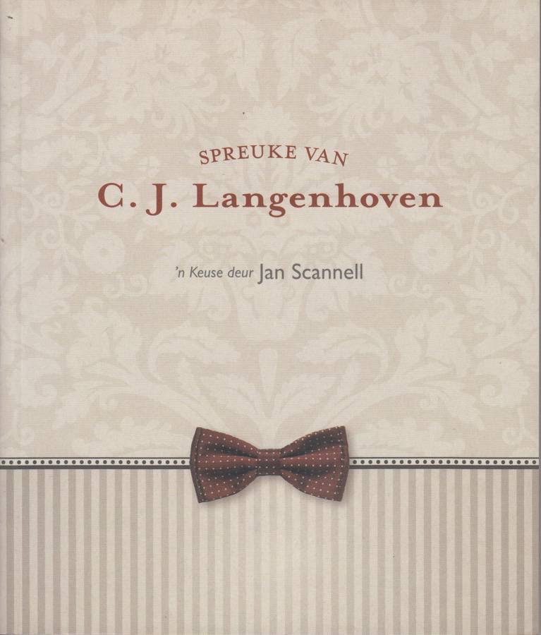 SPREUKE VAN LANGENHOVEN SECONDHAND - LANGENHOVEN,C