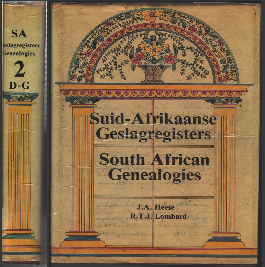 SA GENEALOGIE DEEL 2 SECONDHAND - HEESE,JA