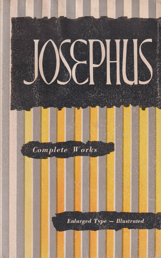 JOSEPHUS COMPLETE WORKS SECOND HAND SECONDHAND - JOSEPHUS,FLAVIUS