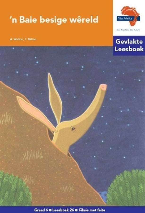 VIA AFRIKA BAIE BESIGE WERELD LEESBOEK - AFR-GR6