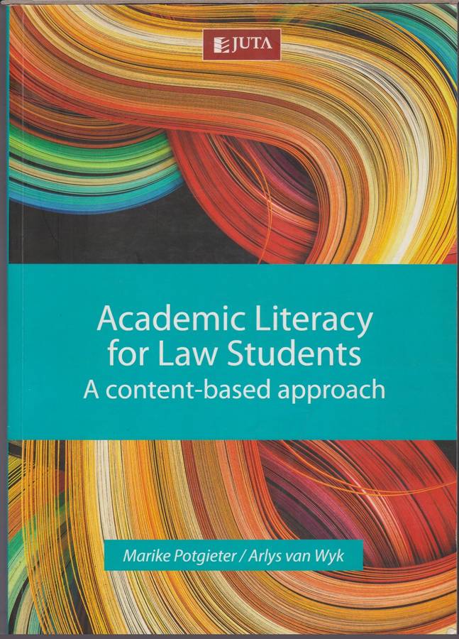 Academic literacy for law students - VANWYK,A